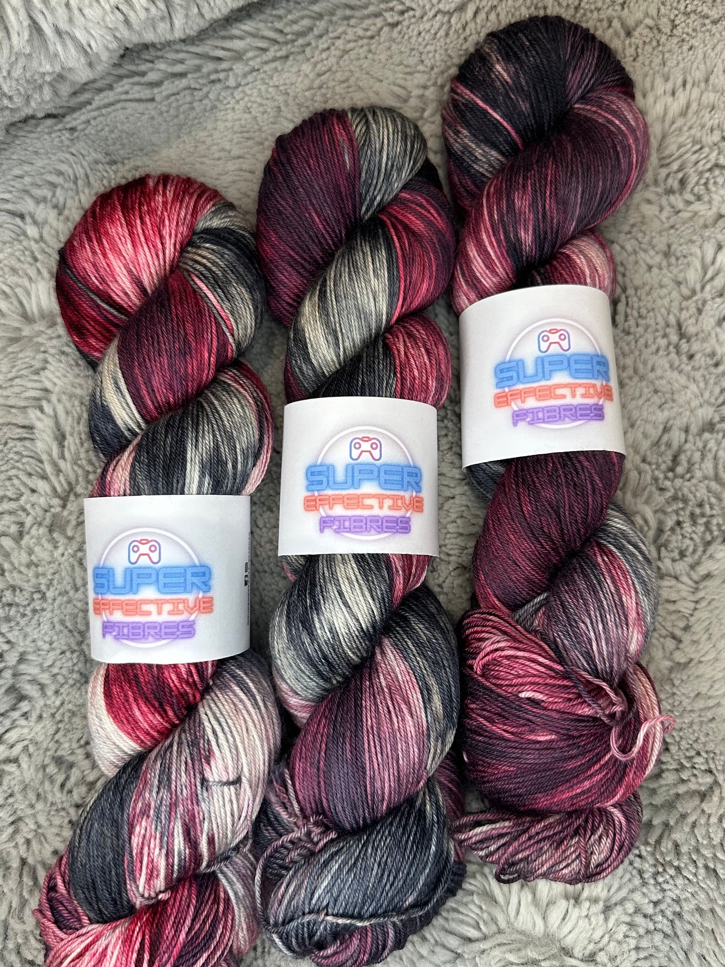 Two scoops of venegeance with raspberry sauce - Dyed to Order (2-4 weeks)