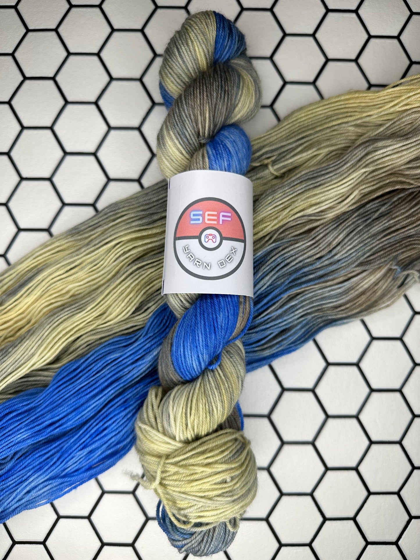 Blastoise - Yarn Dex - 4 ply sock yarn