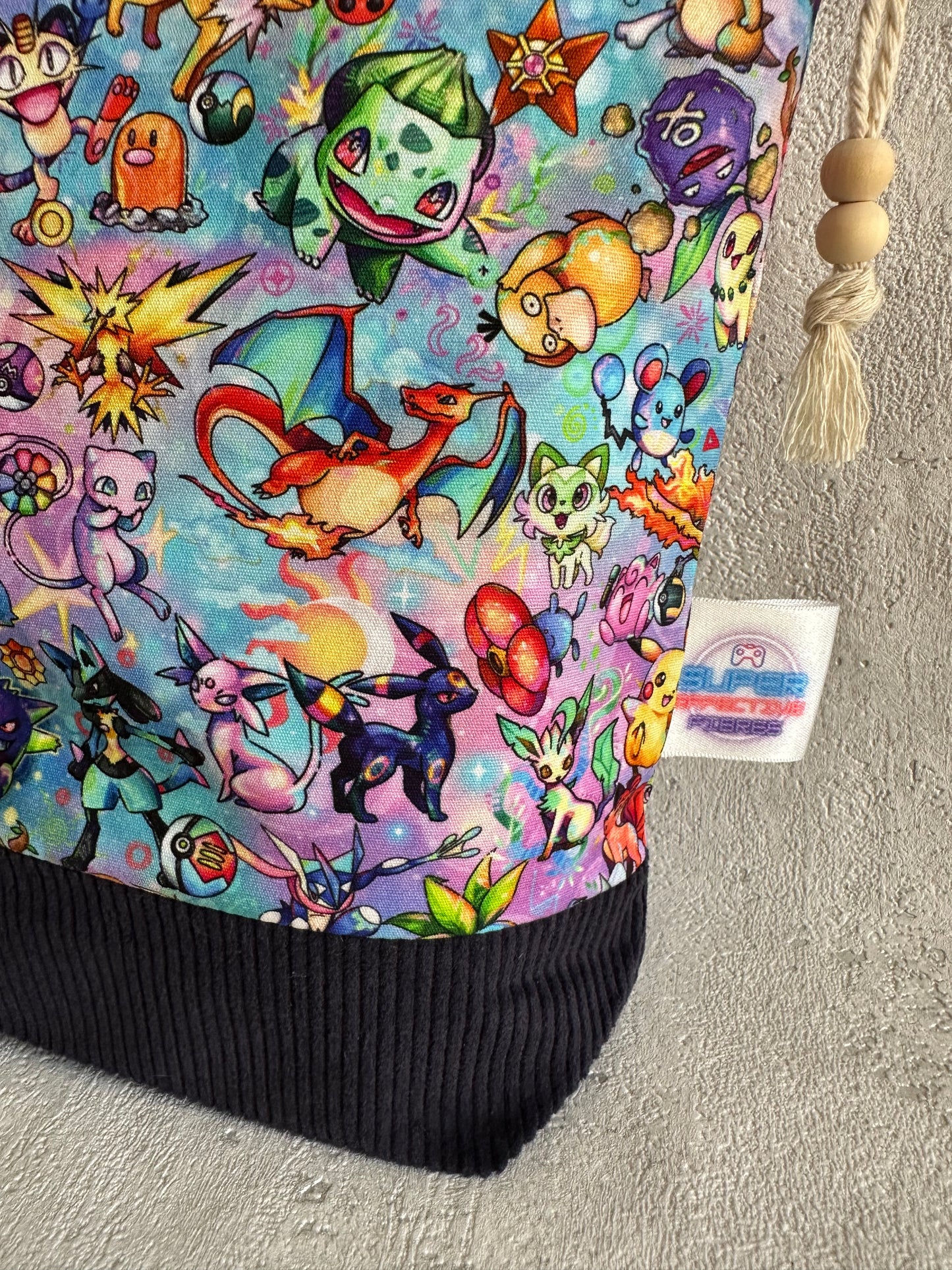 Cute Monsters Medium Project Bag (2-3 week pre-order)