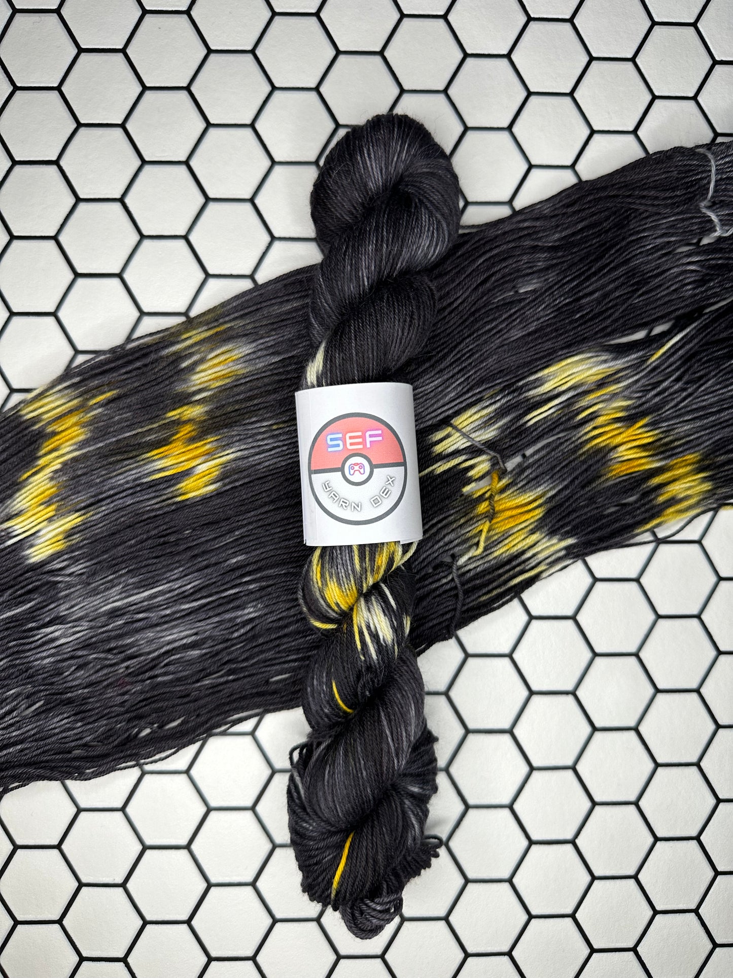 Umbreon - Yarn Dex - 4 ply sock yarn