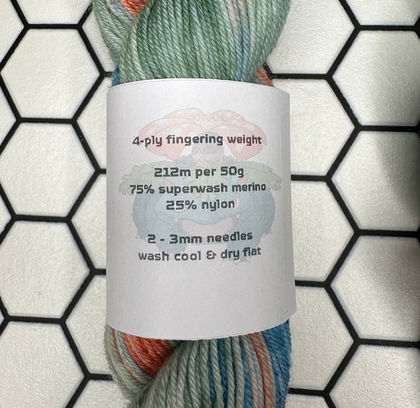 Venusaur - Yarn Dex - 4 ply sock yarn