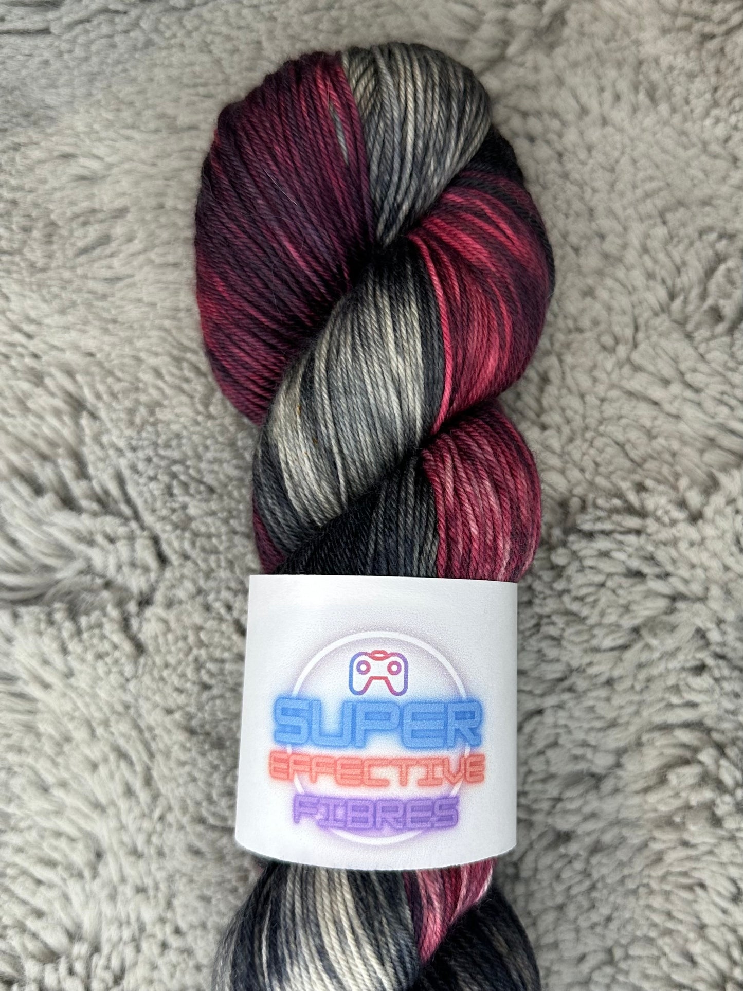 Two scoops of venegeance with raspberry sauce - Dyed to Order (2-4 weeks)