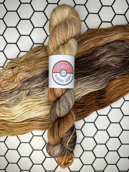 Eevee - Yarn Dex - 4 ply sock yarn