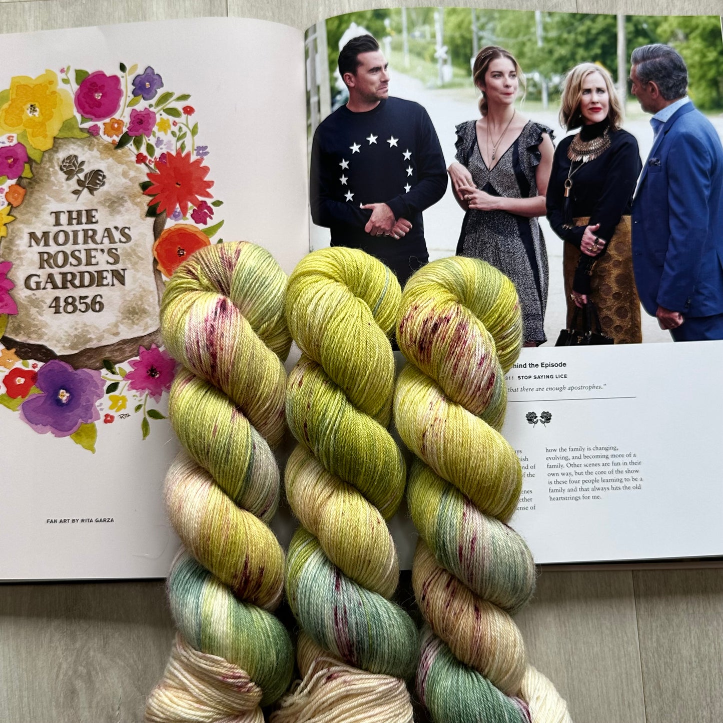 The Moria’s Rose’s Garden 4856 - Schitt’s Creek Collection - Dyed to Order (1-2 weeks)