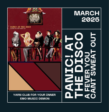It’s Not a Phase! - March 2026 Yarn Club Panic! At the Disco