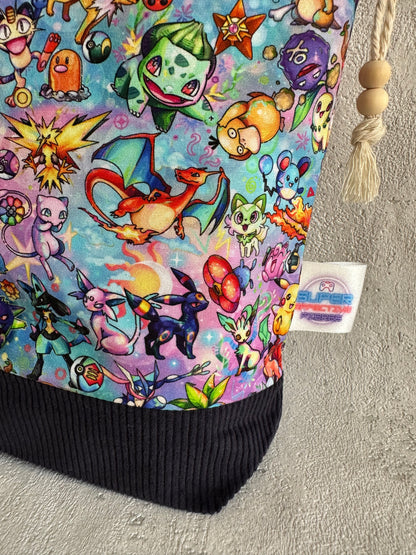 Cute Monsters Medium Project Bag (2-3 week pre-order)