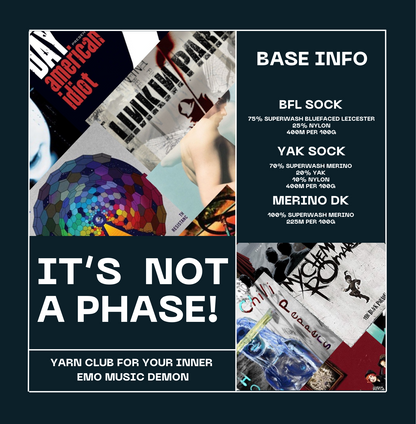It’s Not a Phase! - February 2026 Yarn Club Paramore