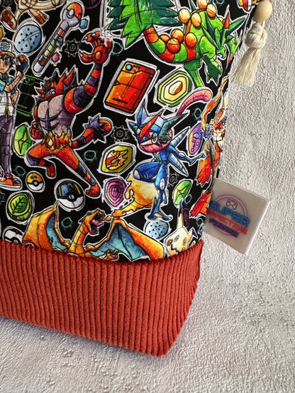 Powerful Monsters Medium Project Bag