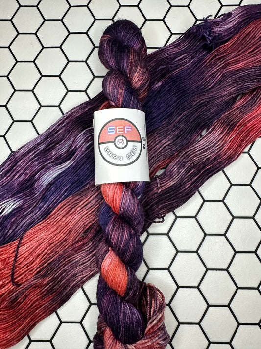 Gengar - Yarn Dex - 4 ply sock yarn