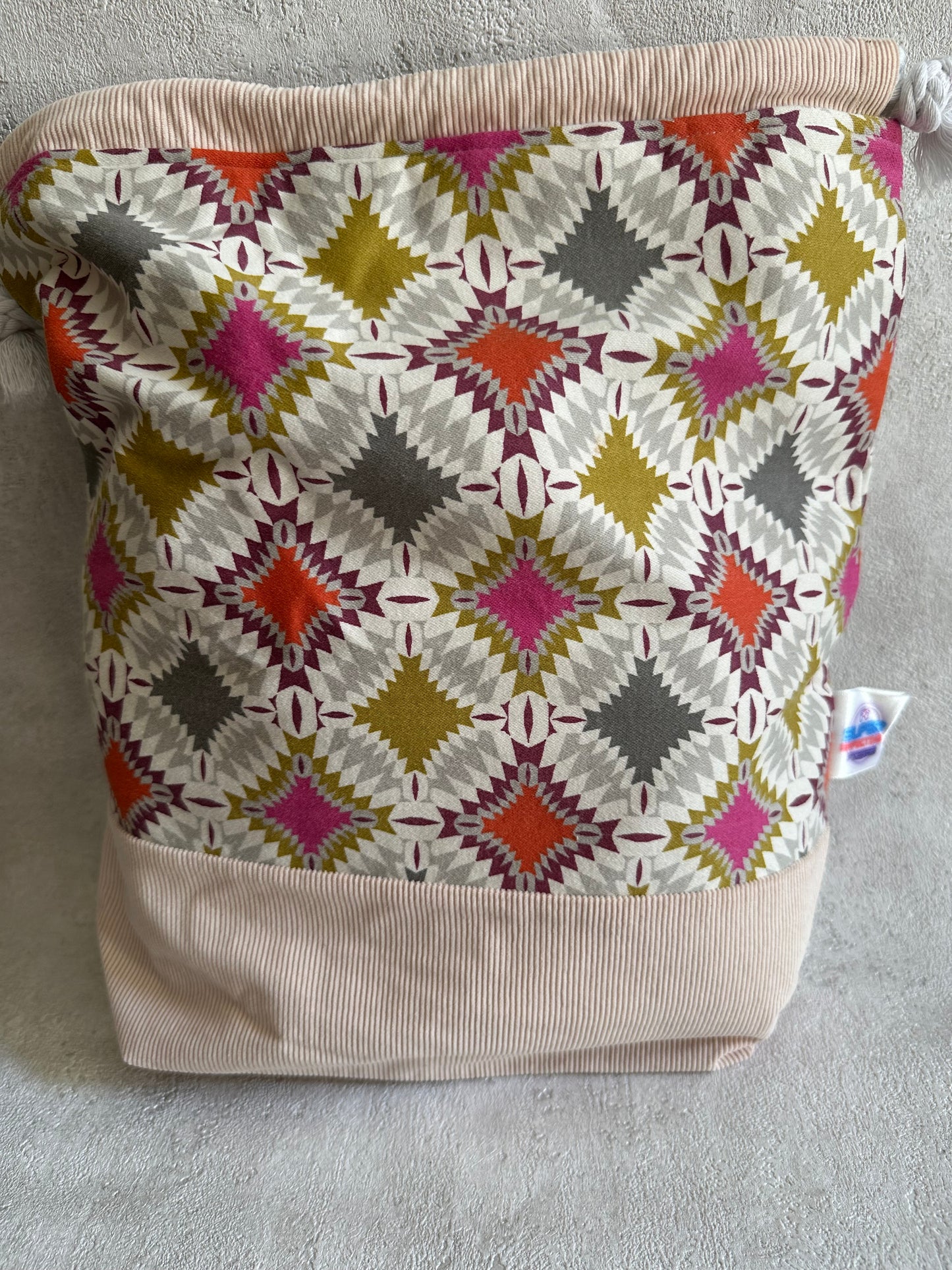 Geometric Large Project Bag