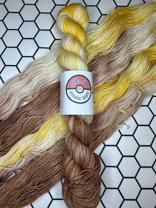 Meowth - Yarn Dex - 4 ply sock yarn