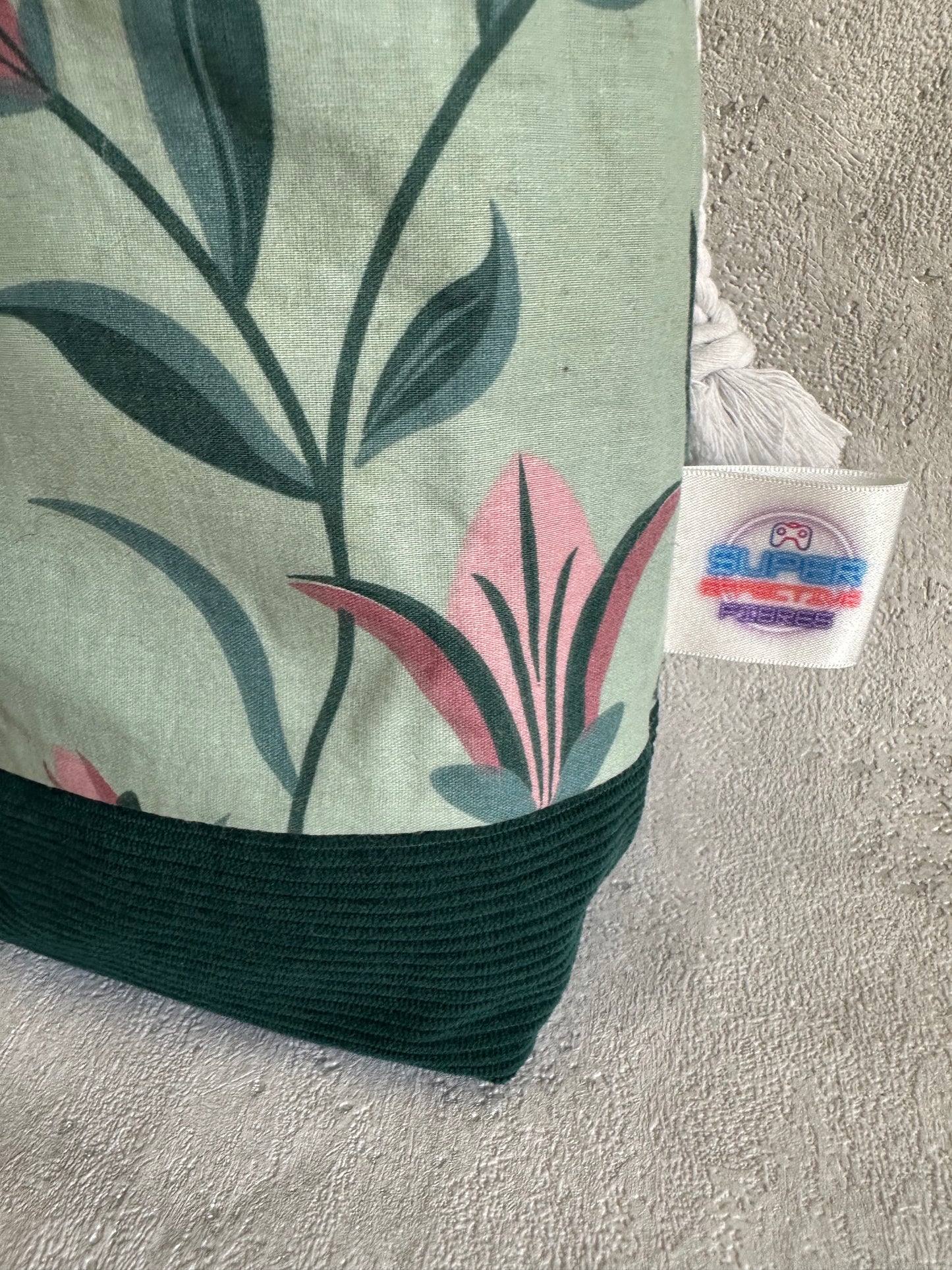 Floral Medium Project Bag