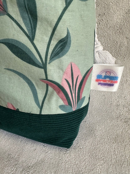 Floral Medium Project Bag
