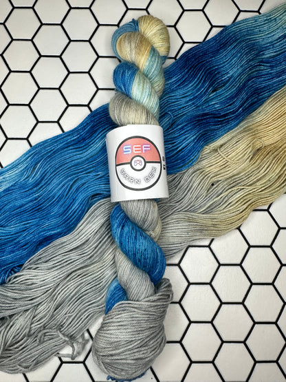Gyarados - Yarn Dex - 4 ply sock yarn