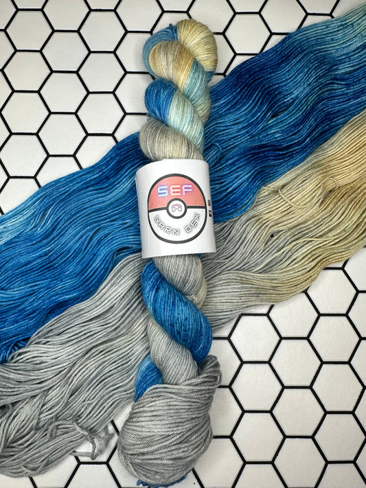 Gyarados - Yarn Dex - 4 ply sock yarn