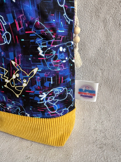 Neon Monsters Medium Project Bag