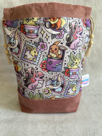 Cute Evolution Medium Project Bag (2-3 weeks pre-order)