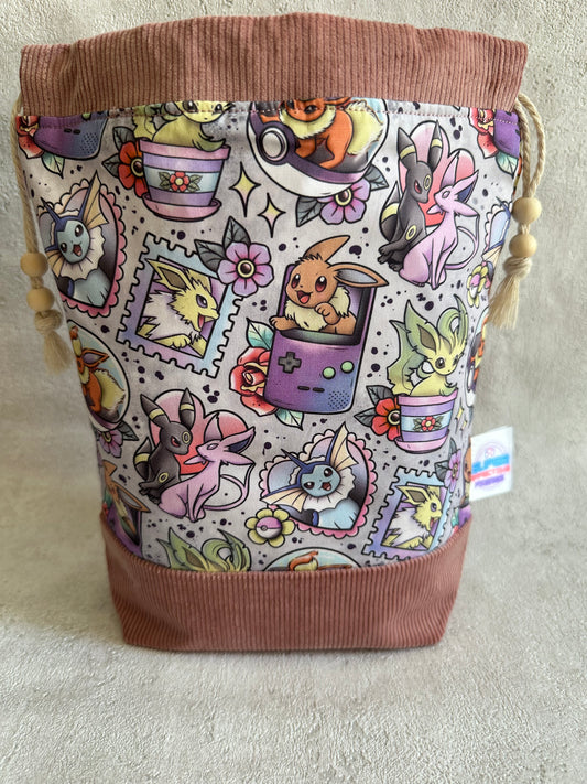 Cute Evolution Medium Project Bag (2-3 weeks pre-order)