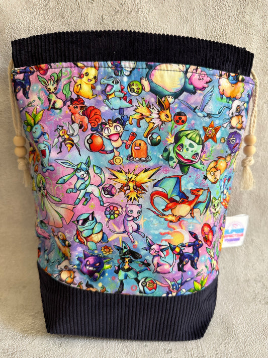 Cute Monsters Medium Project Bag (2-3 week pre-order)