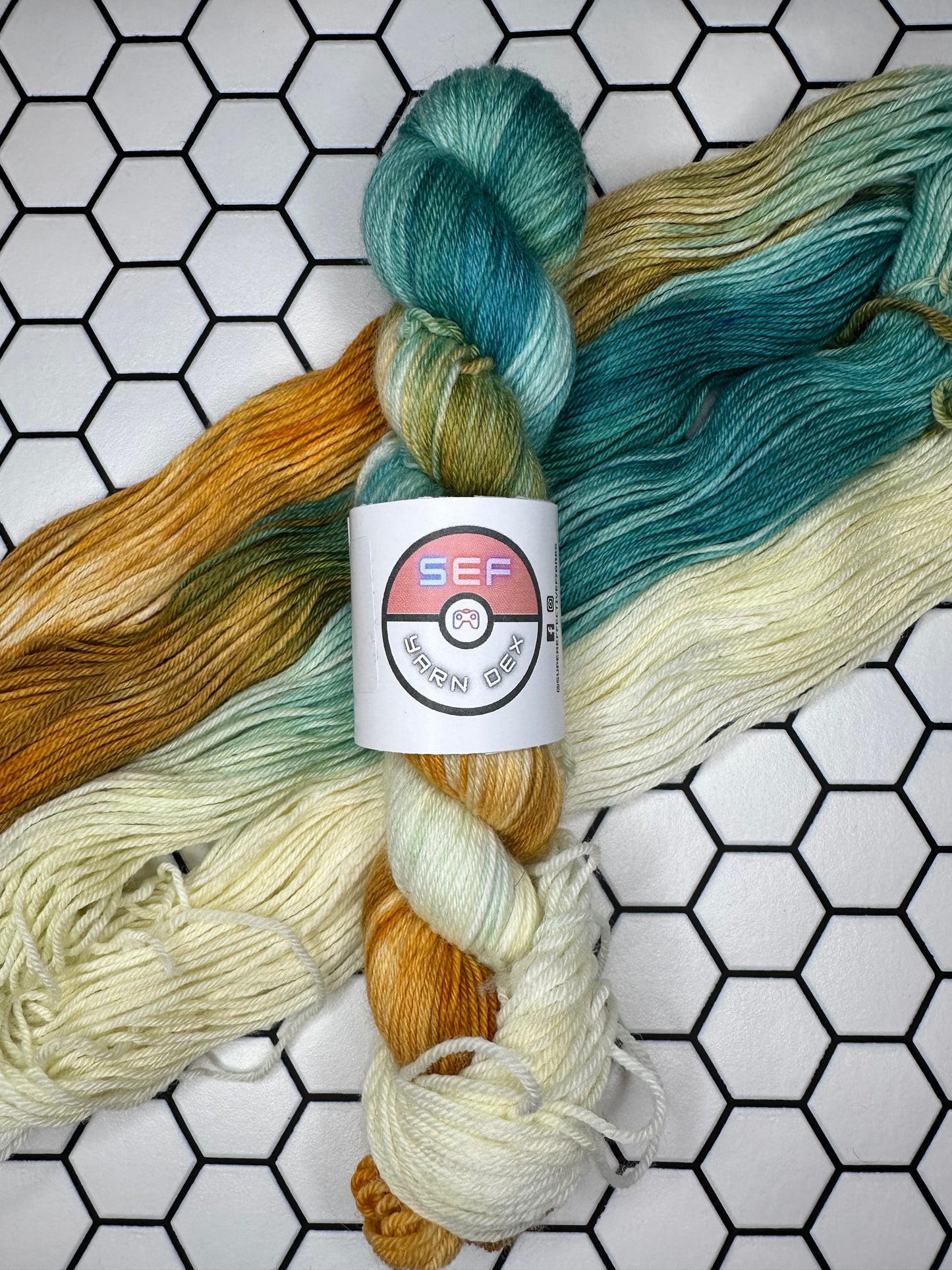 Dragonite - Yarn Dex - 4 ply sock yarn