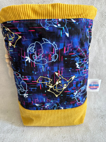 Neon Monsters Medium Project Bag